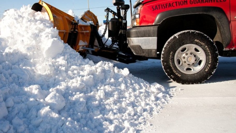 Snow Plow Winthrop, WA